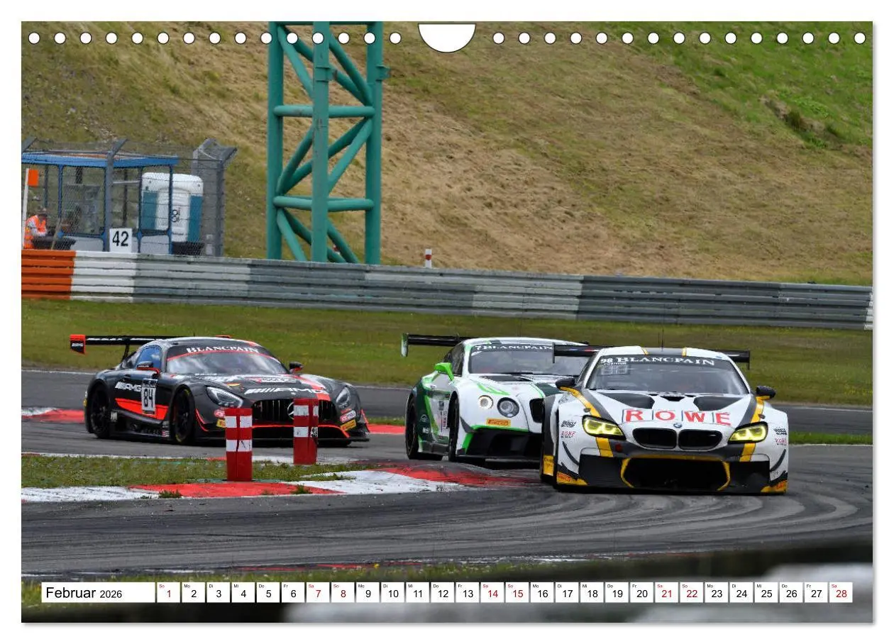 Bild: 9783457874912 | Faszination GT3 RACING (Wandkalender 2026 DIN A4 quer), CALVENDO...