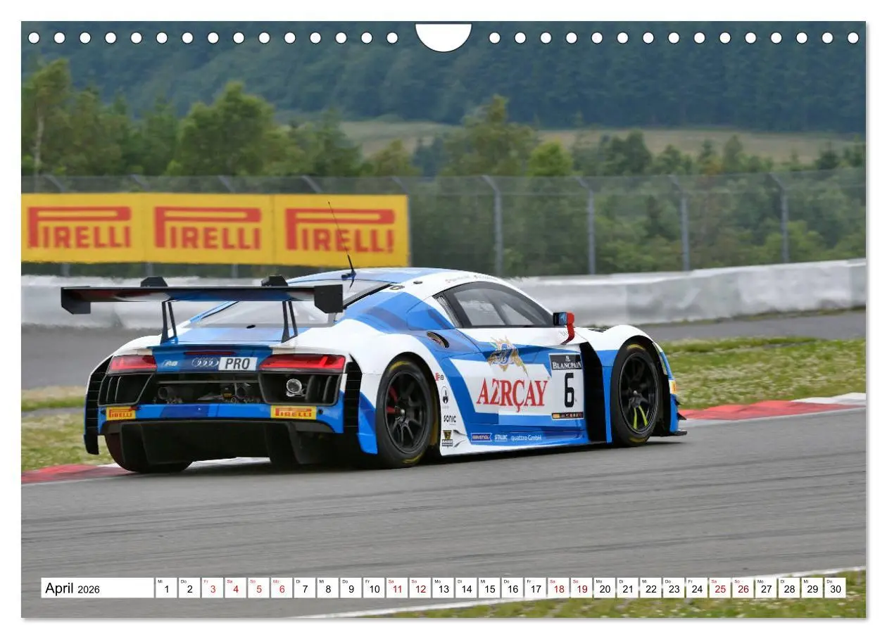 Bild: 9783457874912 | Faszination GT3 RACING (Wandkalender 2026 DIN A4 quer), CALVENDO...