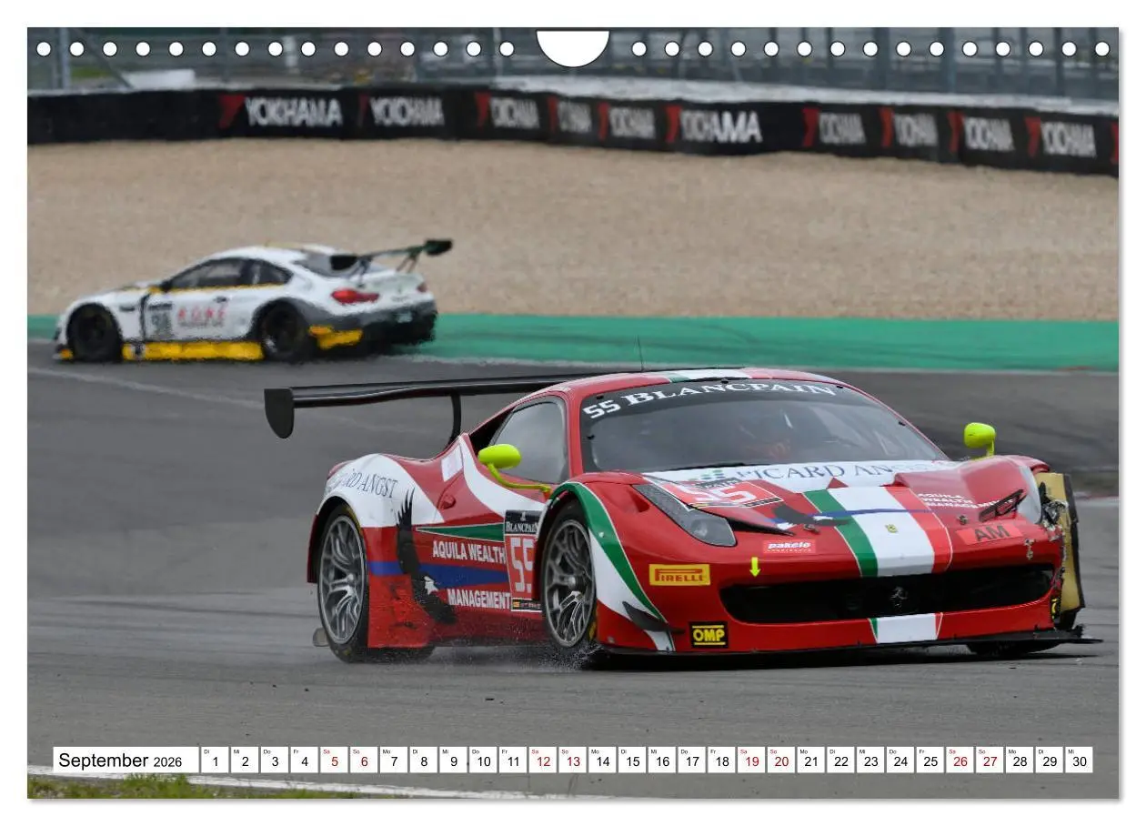 Bild: 9783457874912 | Faszination GT3 RACING (Wandkalender 2026 DIN A4 quer), CALVENDO...