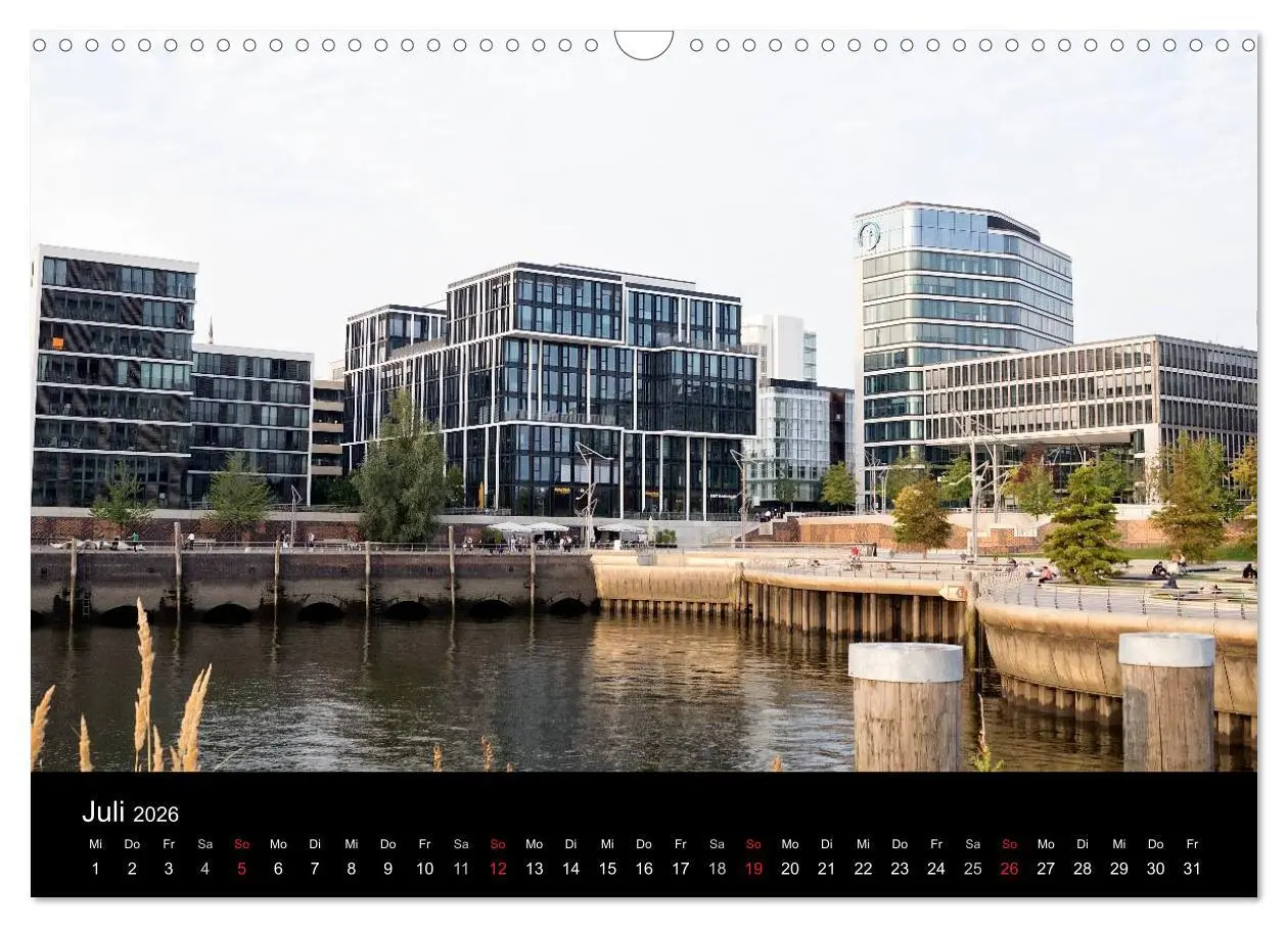 Bild: 9783516104912 | Hafencity Hamburg - die Perspektive (Wandkalender 2026 DIN A3...