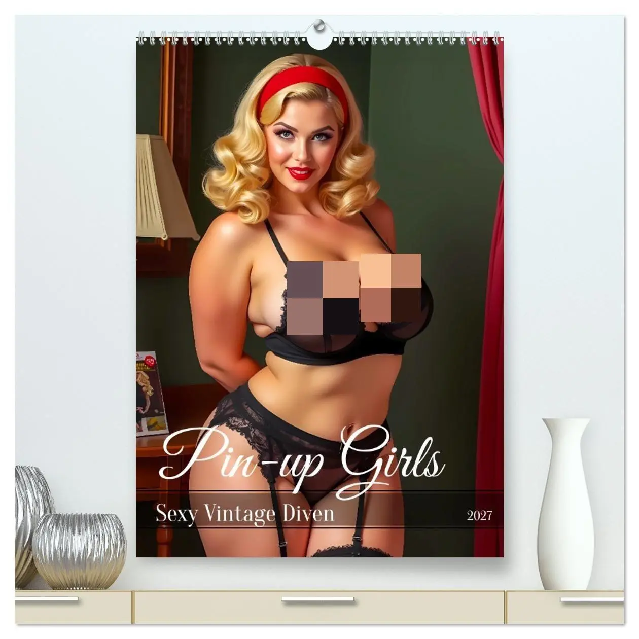 Cover: 9783516964912 | Pin-up Girls - Sexy Vintage Diven (hochwertiger Premium...