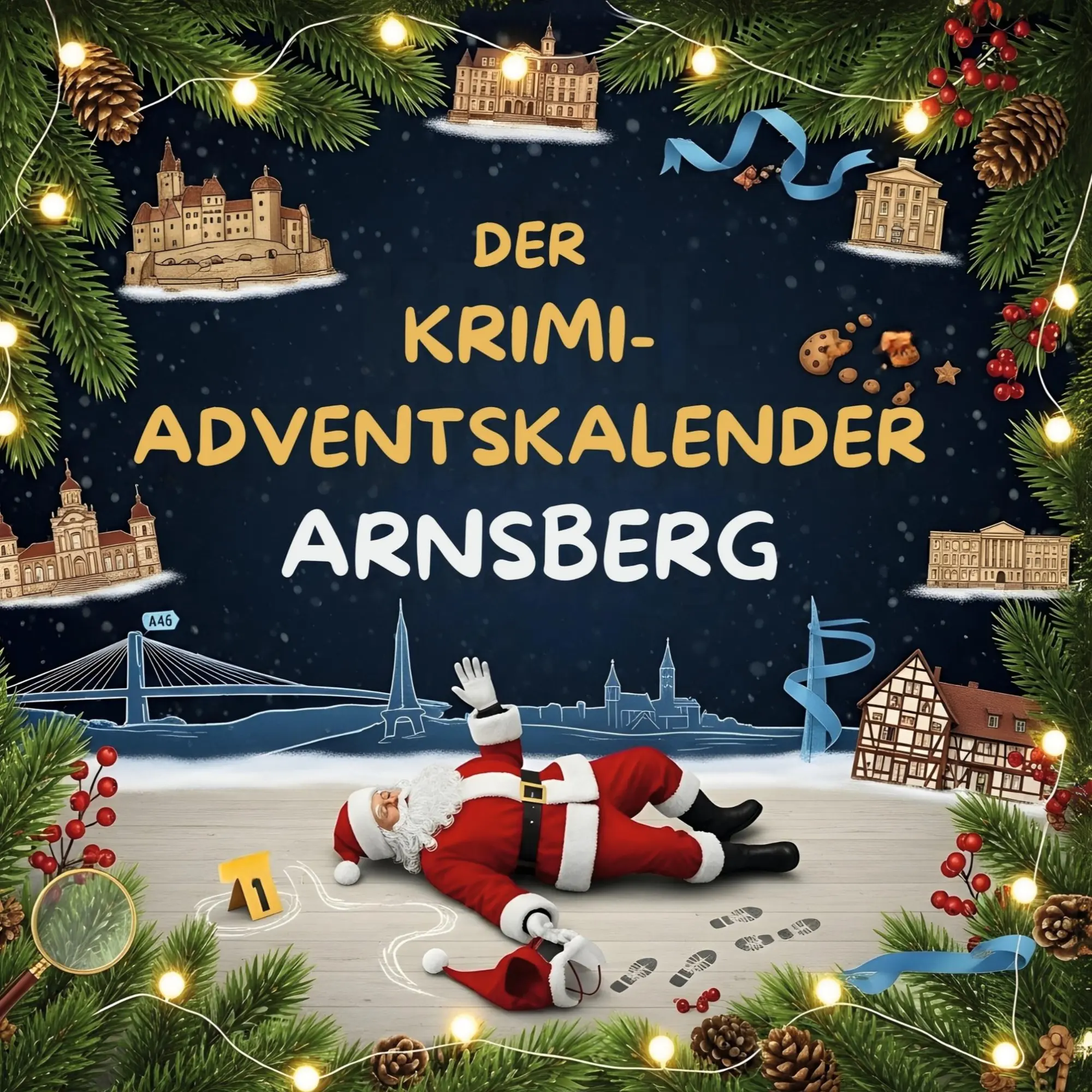 Cover: 9783695304912 | Der Krimi-Adventskalender Arnsberg | Mordsverdächtig in 24 Akten