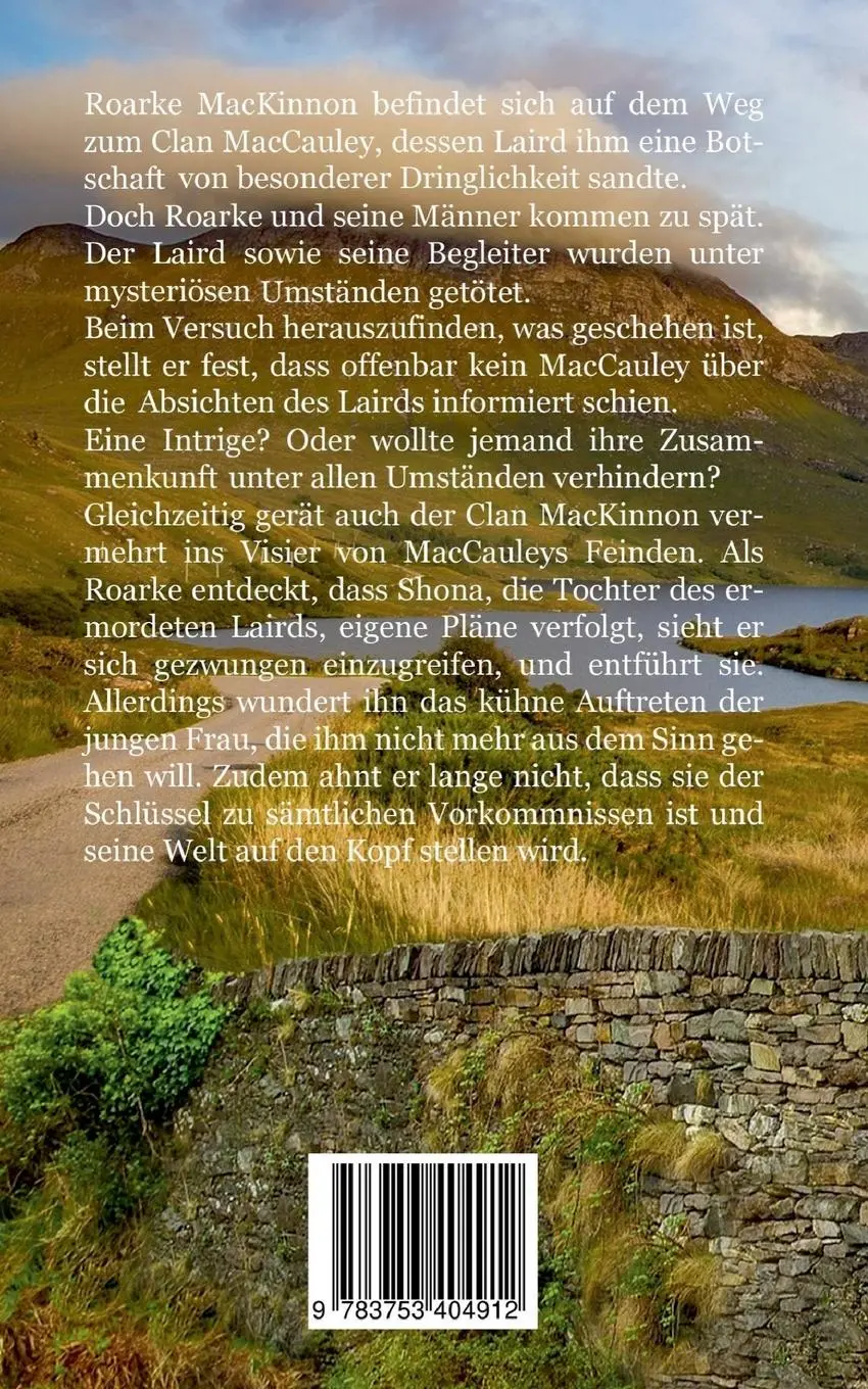 Rückseite: 9783753404912 | Die entführte Braut des Highlanders | Emilia Doyle | Taschenbuch