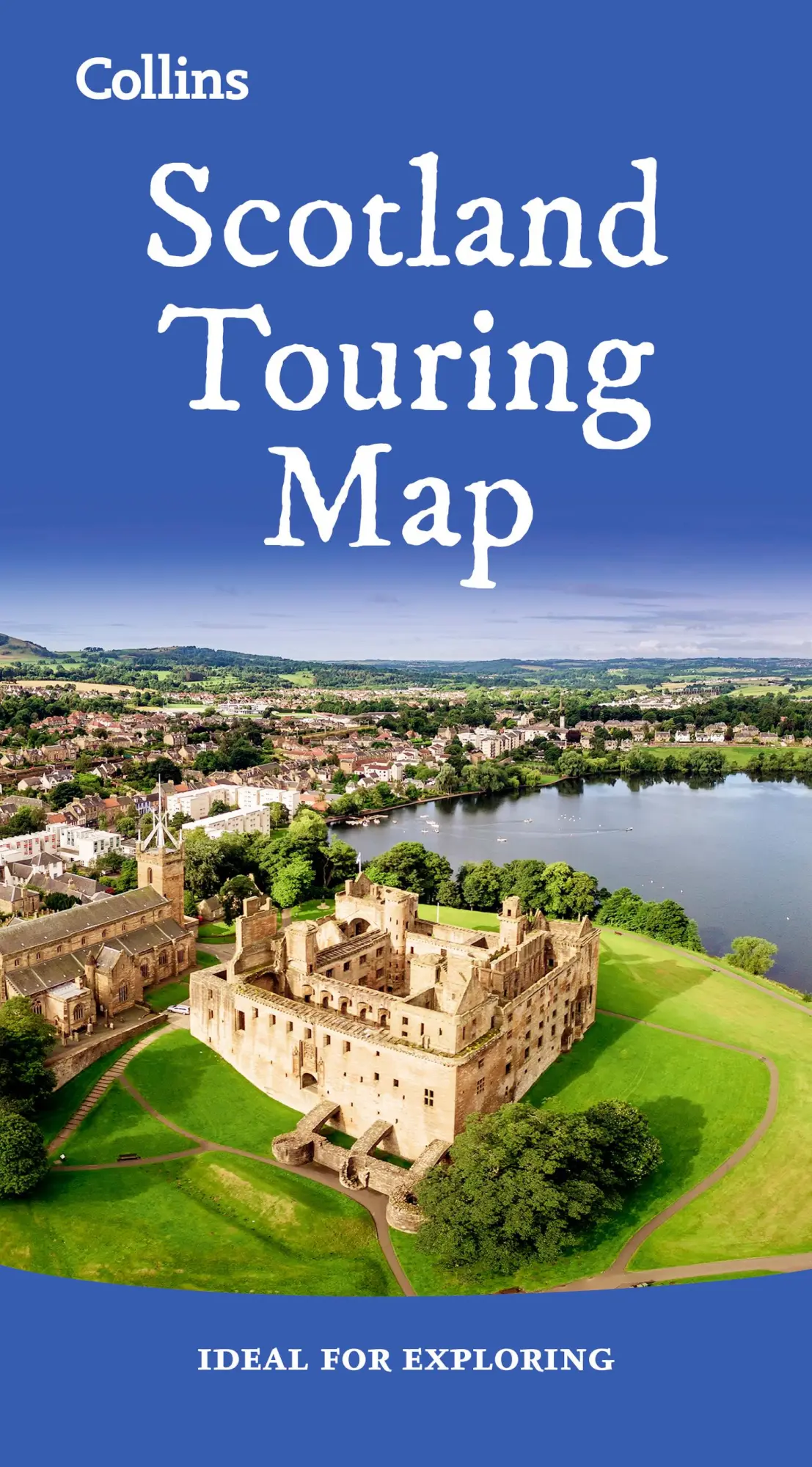 Cover: 9780008665012 | Scotland Touring Map | Ideal for Exploring Scotland | Collins Maps