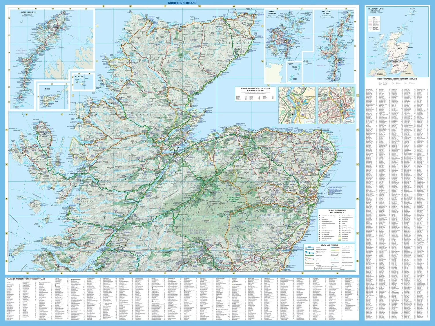 Bild: 9780008665012 | Scotland Touring Map | Ideal for Exploring Scotland | Collins Maps