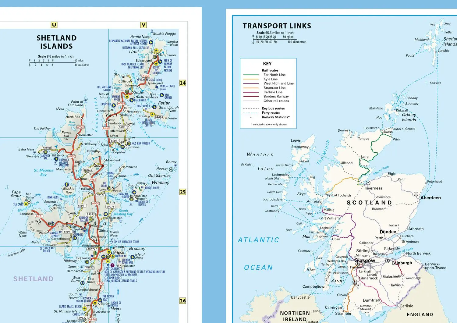 Bild: 9780008665012 | Scotland Touring Map | Ideal for Exploring Scotland | Collins Maps