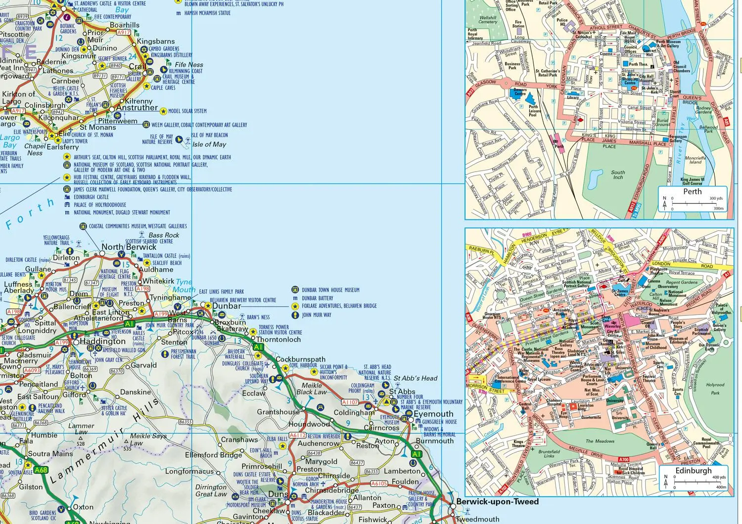 Bild: 9780008665012 | Scotland Touring Map | Ideal for Exploring Scotland | Collins Maps