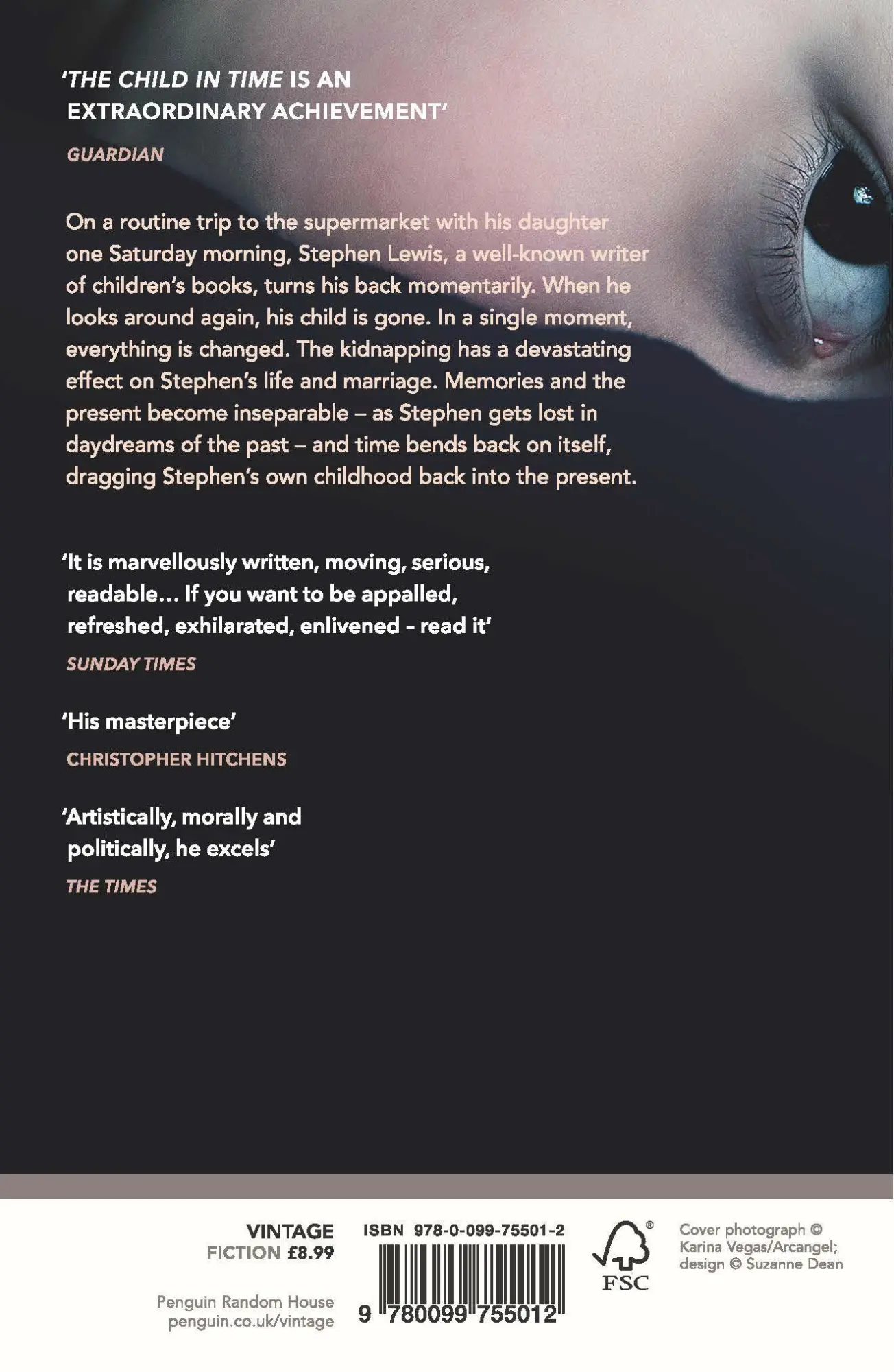 Rückseite: 9780099755012 | The Child in Time | Ian McEwan | Taschenbuch | B-format paperback