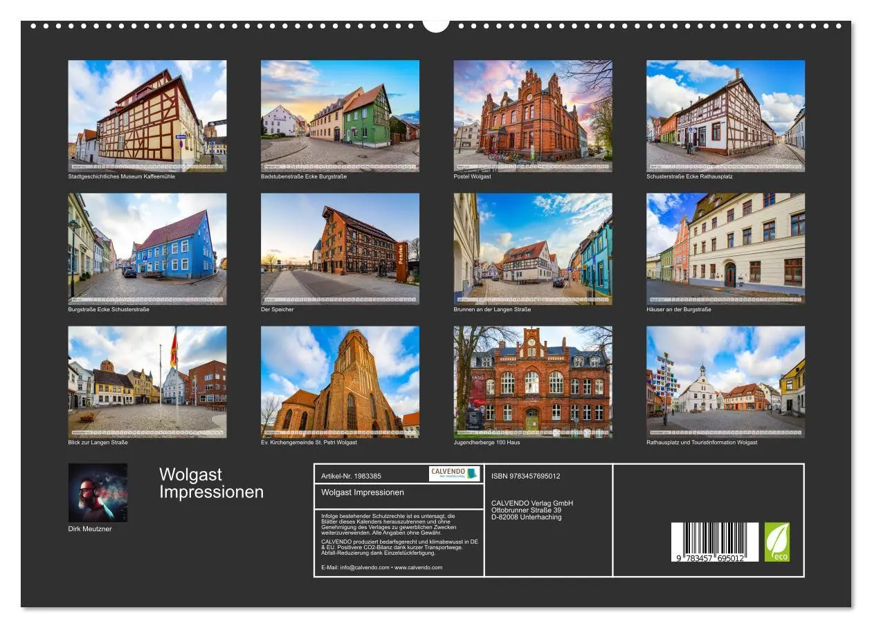 Bild: 9783457695012 | Wolgast Impressionen (hochwertiger Premium Wandkalender 2026 DIN A2...