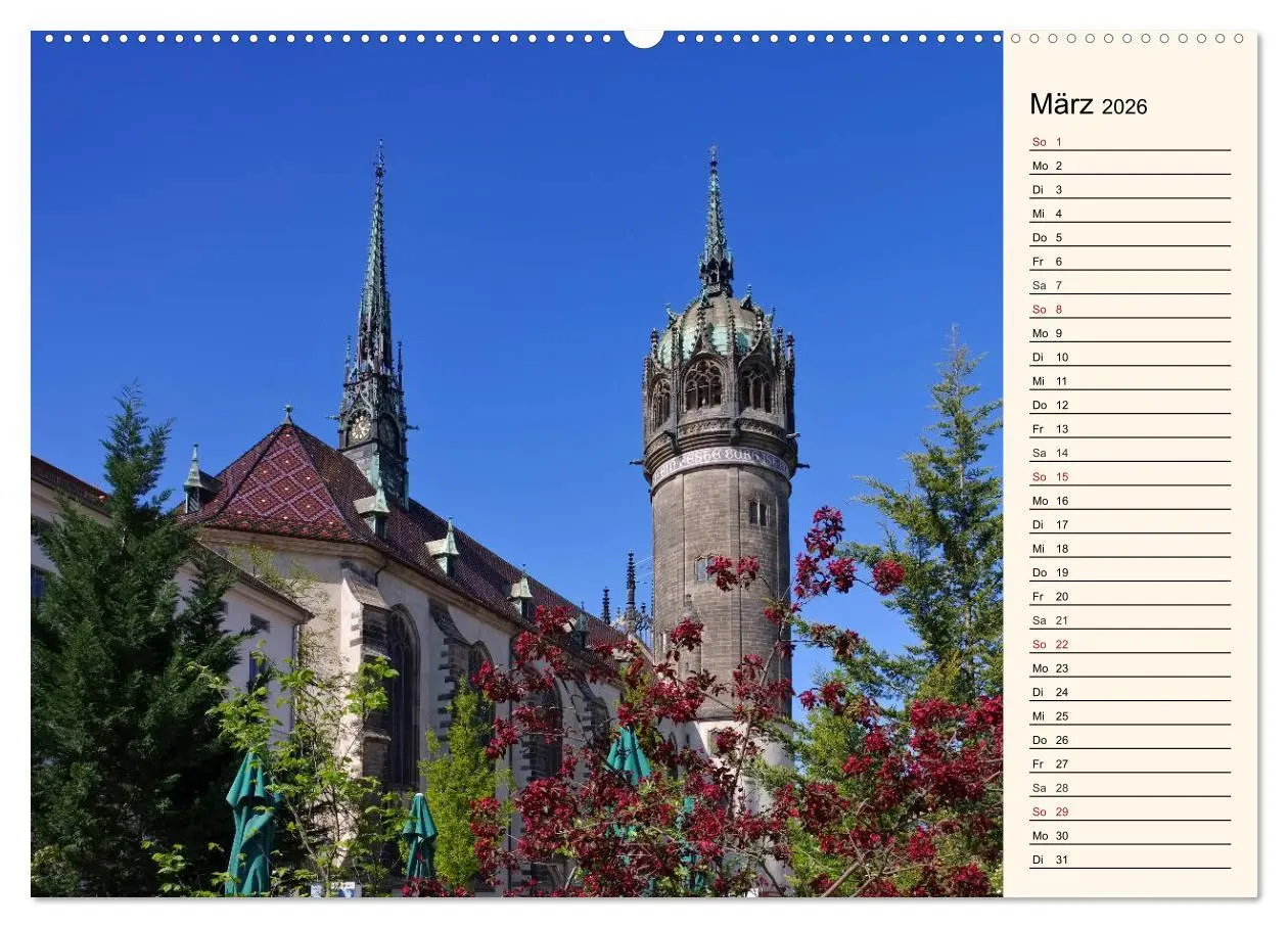 Bild: 9783457905012 | Lutherstadt Wittenberg - Stadt der Reformation (Wandkalender 2026...