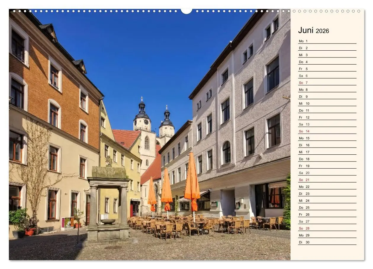 Bild: 9783457905012 | Lutherstadt Wittenberg - Stadt der Reformation (Wandkalender 2026...