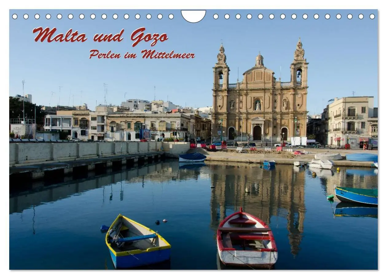 Cover: 9783516095012 | Malta und Gozo, Perlen im Mittelmeer (Wandkalender 2026 DIN A4...