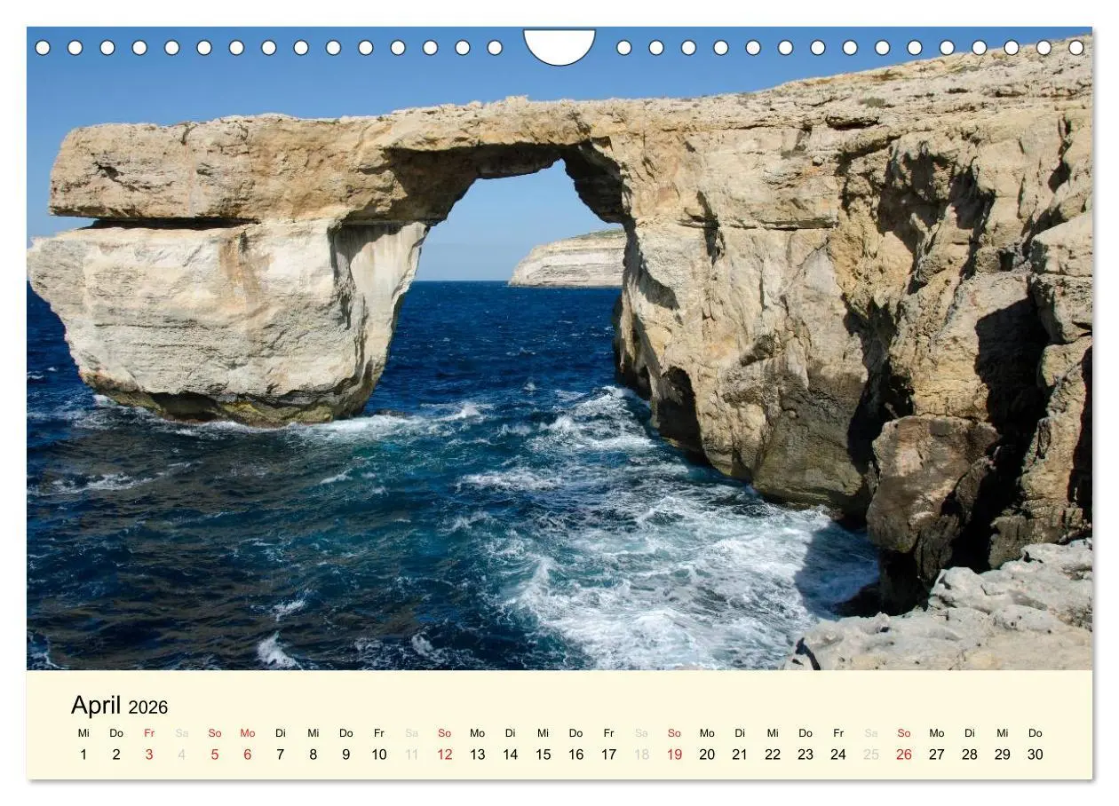 Bild: 9783516095012 | Malta und Gozo, Perlen im Mittelmeer (Wandkalender 2026 DIN A4...