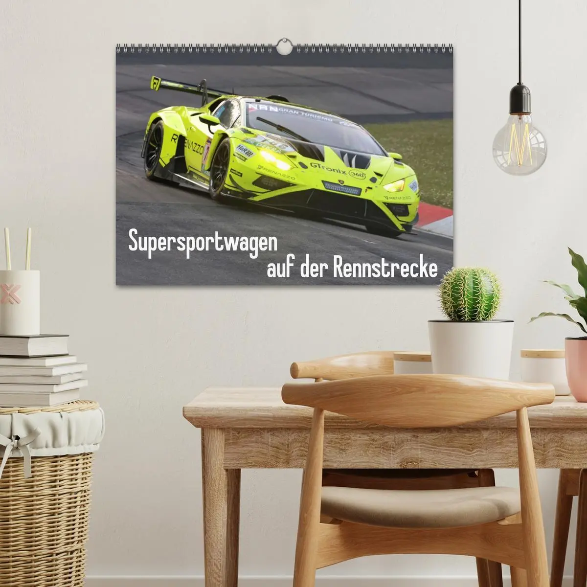 Bild: 9783516165012 | Supersportwagen auf der Rennstrecke (Wandkalender 2026 DIN A3...