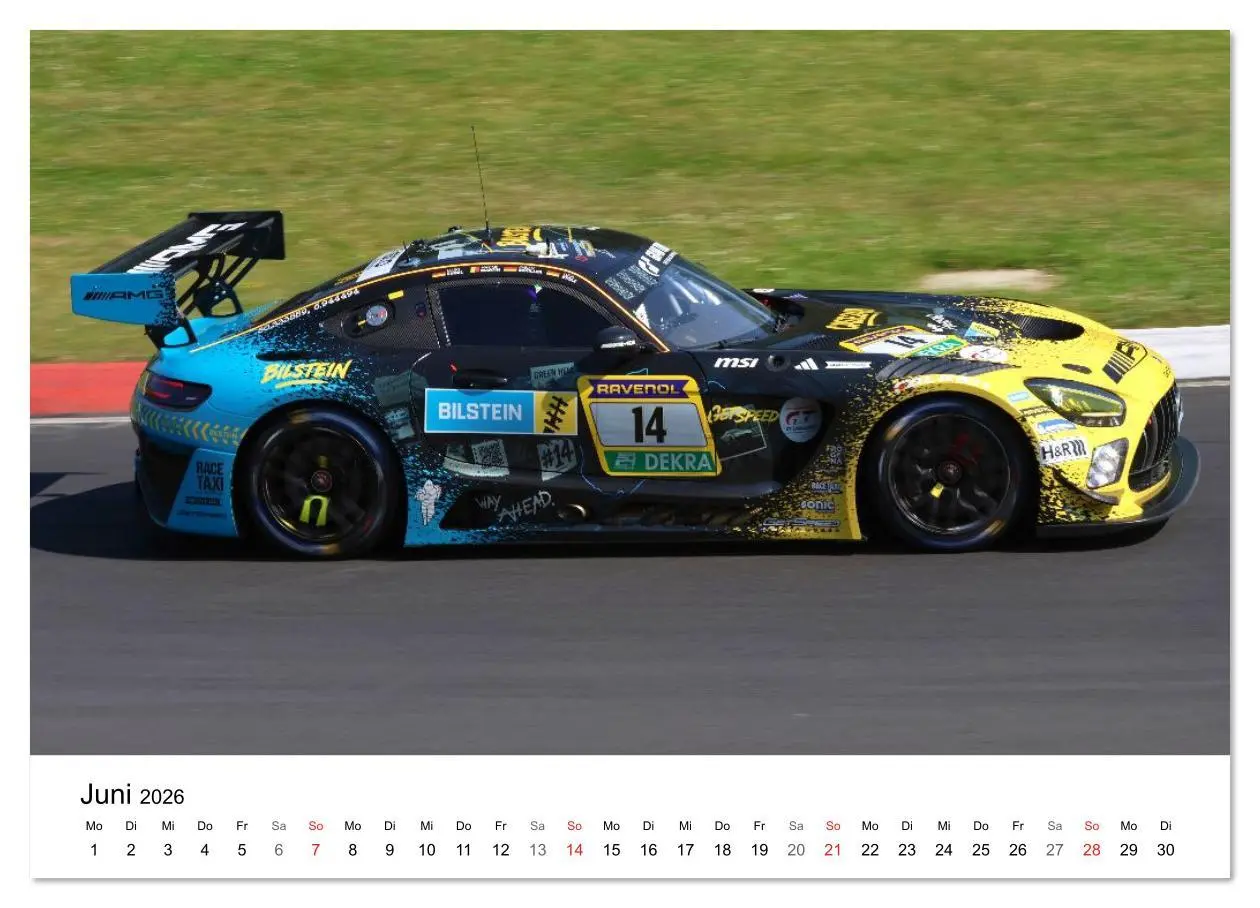 Bild: 9783516165012 | Supersportwagen auf der Rennstrecke (Wandkalender 2026 DIN A3...