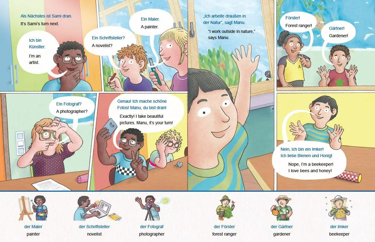 Bild: 9783695055012 | Berufe (Deutsch-Englisch) | Zweisprachiges Kinderbuch | Bernd Lehmann