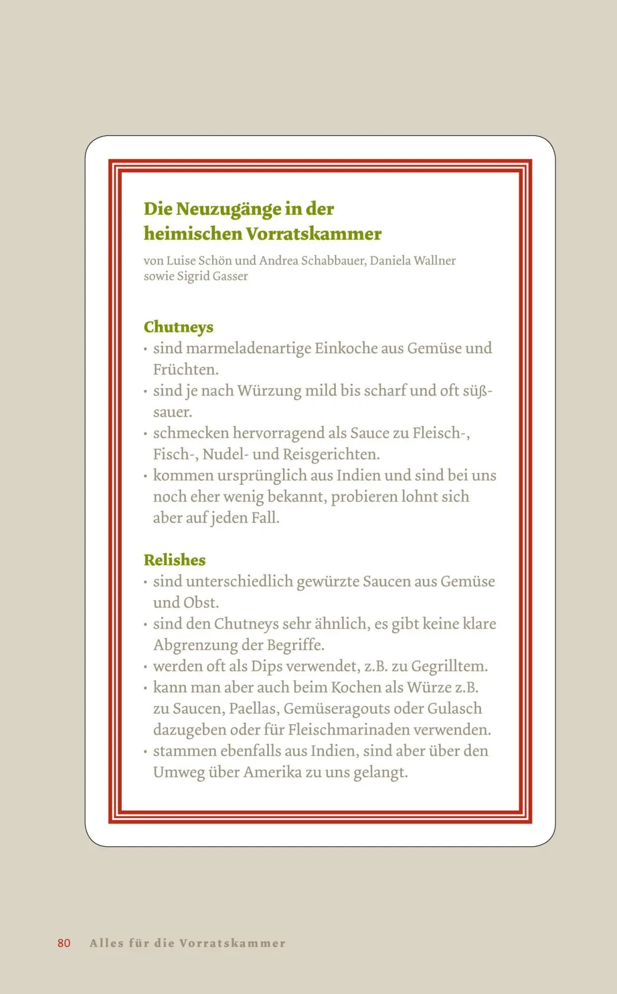 Bild: 9783706625012 | Alles für die Vorratskammer | Natürlich. Praktisch. Selbst gemacht