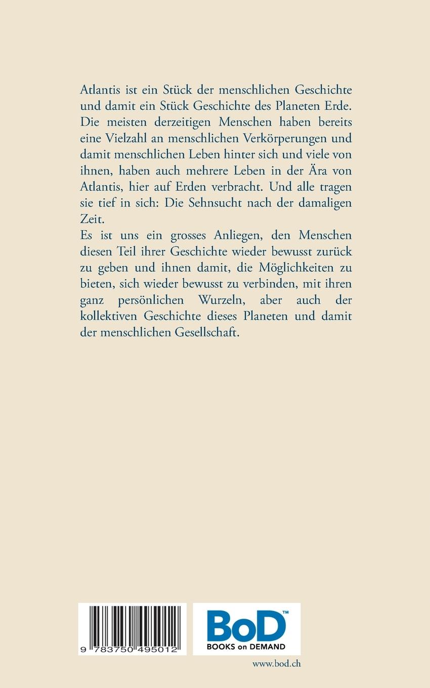 Rückseite: 9783750495012 | Atlantis in uns | Susanne Edelmann (u. a.) | Taschenbuch | 128 S.