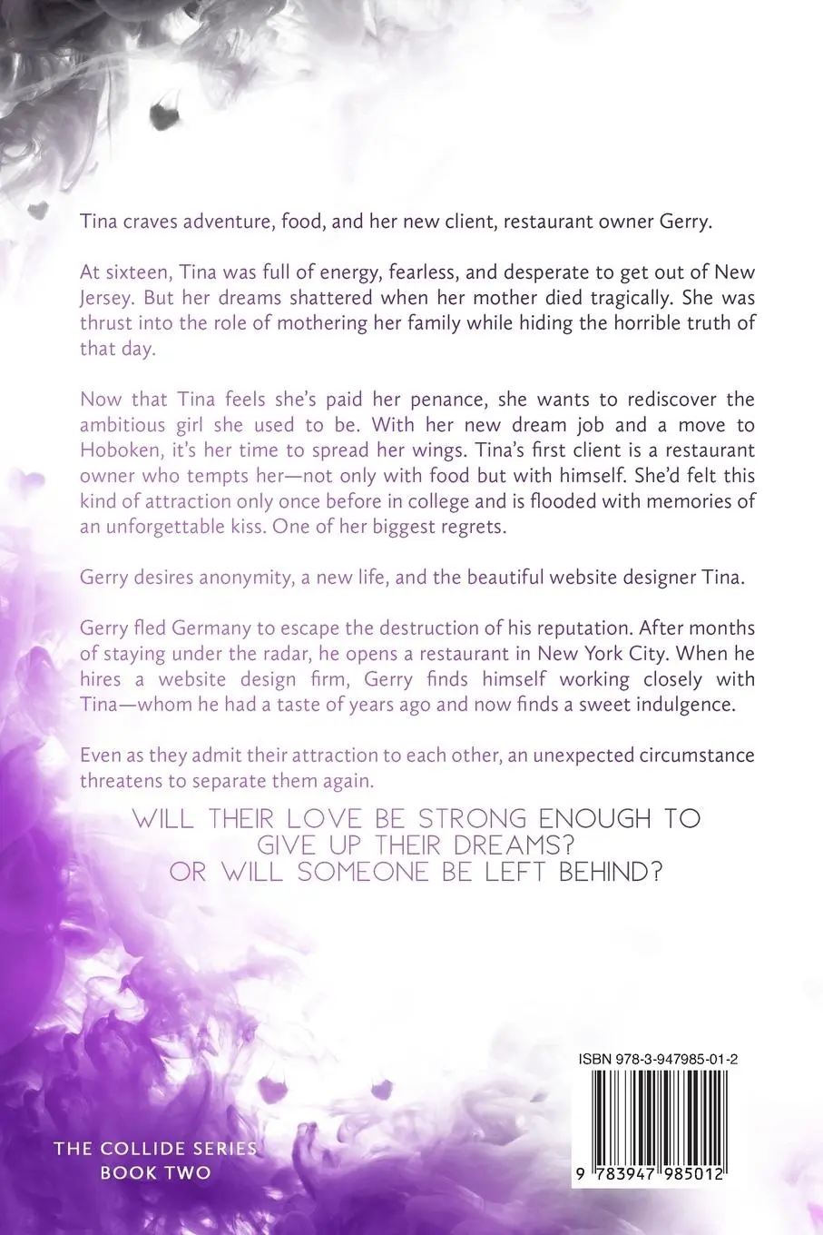 Rückseite: 9783947985012 | Dreams Collide | Collide Series Book Two | Kristina Beck | Taschenbuch