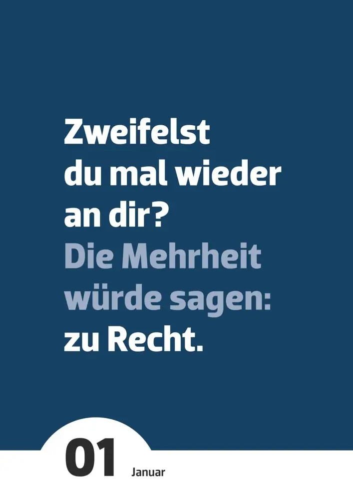 Bild: 4069095005112 | Der Pessimisten Kalender | Kalender | Spiralbindung | 14 S. | Deutsch
