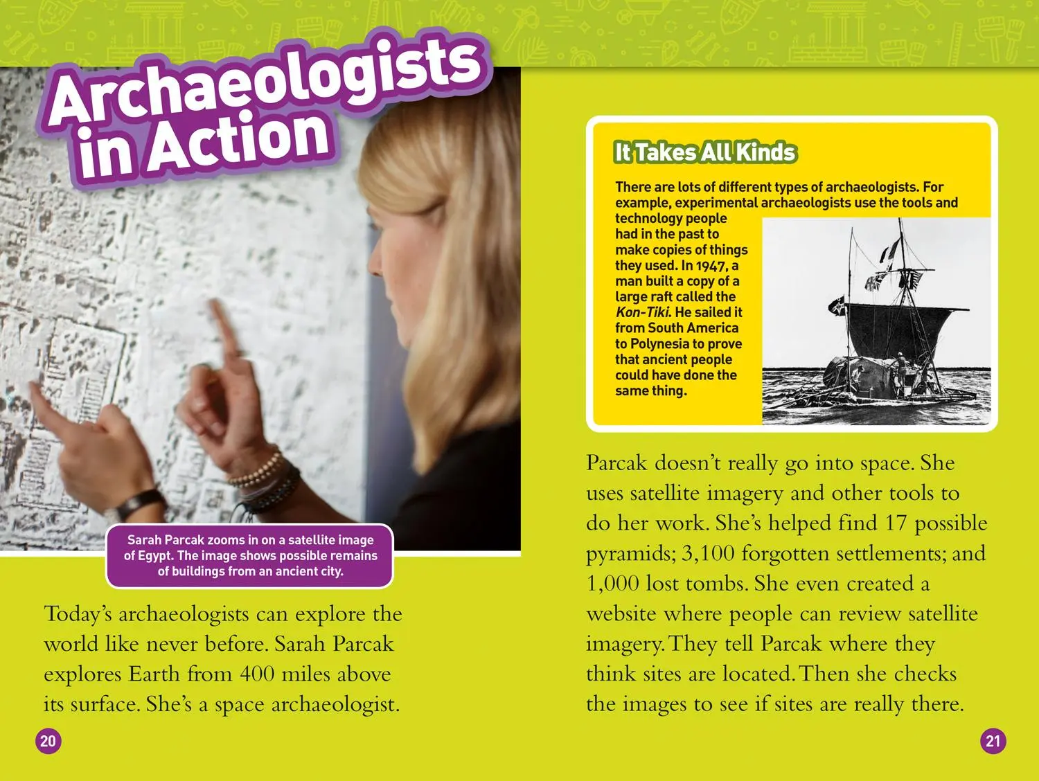 Bild: 9781426335112 | What Is an Archaeologist? (National Geographic Kids Readers, Level 3)