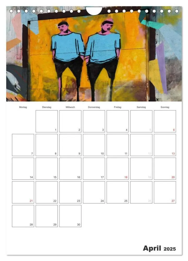 Bild: 9783457065112 | GRAFFITI 2025 / Planer (Wandkalender 2025 DIN A4 hoch), CALVENDO...