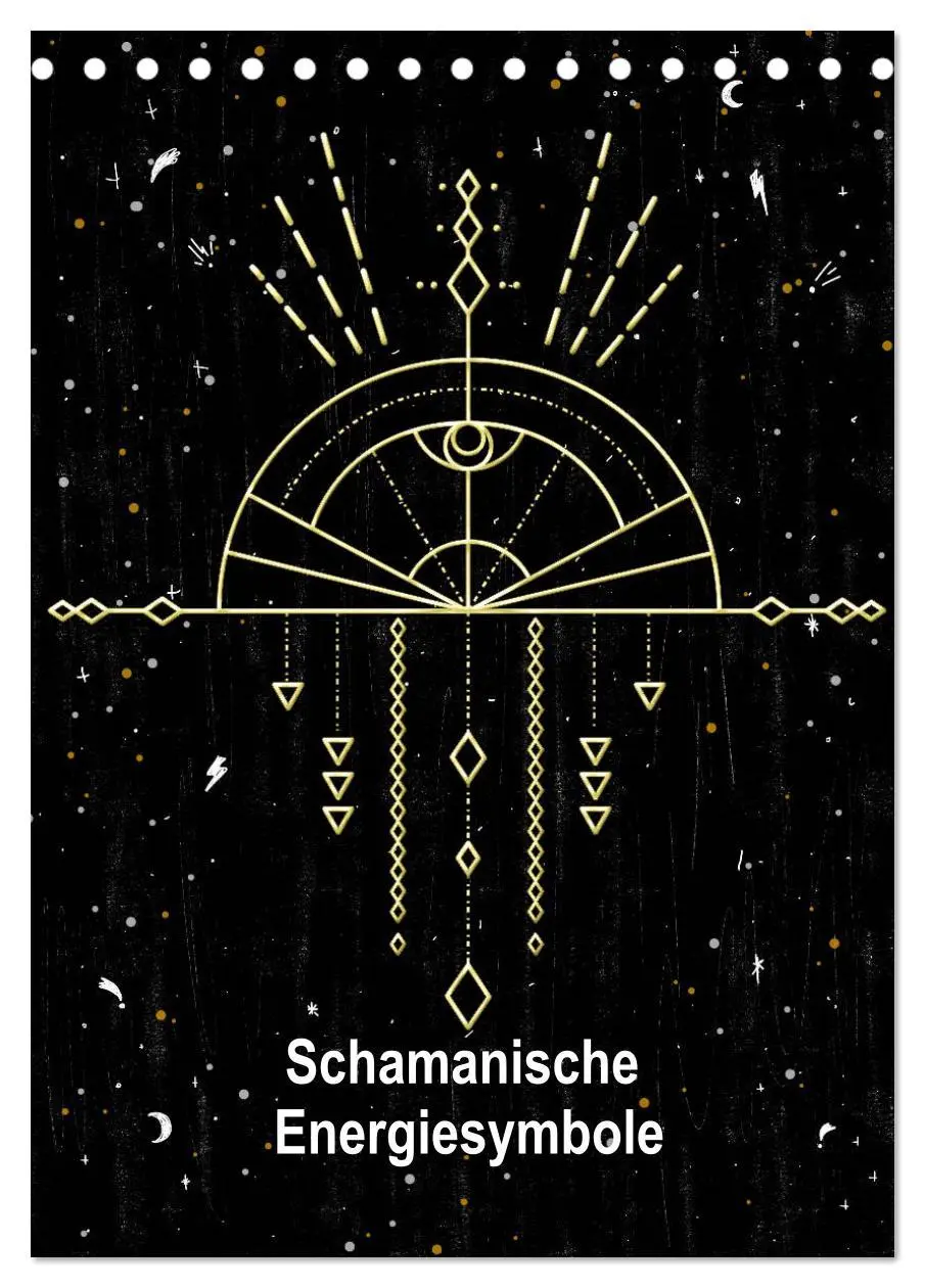 Cover: 9783516395112 | Schamanische Energiesymbole (Tischkalender 2026 DIN A5 hoch),...