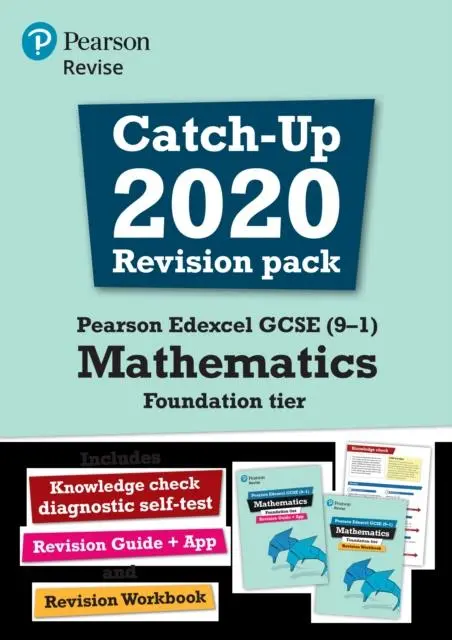 Cover: 9781292375212 | Pearson REVISE Edexcel GCSE Maths (Foundation) Revision Pack - for...