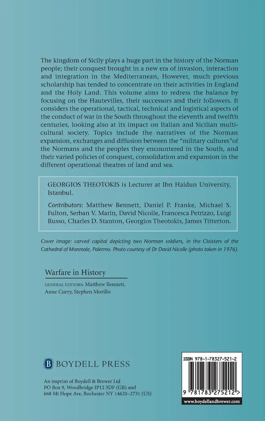 Rückseite: 9781783275212 | Warfare in the Norman Mediterranean | Georgios Theotokis | Buch | 2020