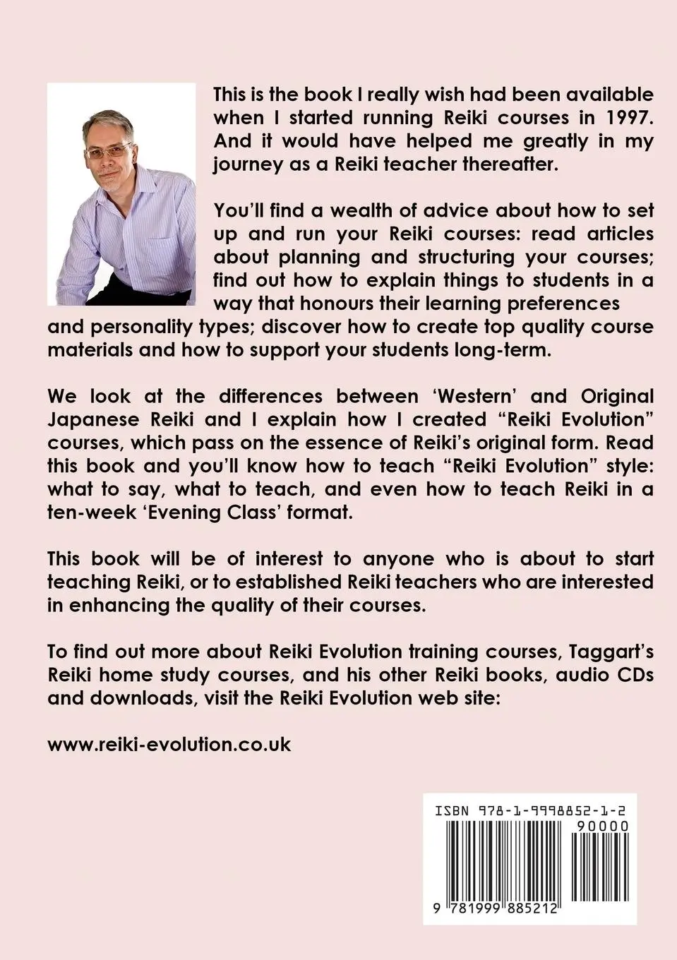 Rückseite: 9781999885212 | Teaching Reiki | A Comprehensive Guide to Running Great Reiki Courses