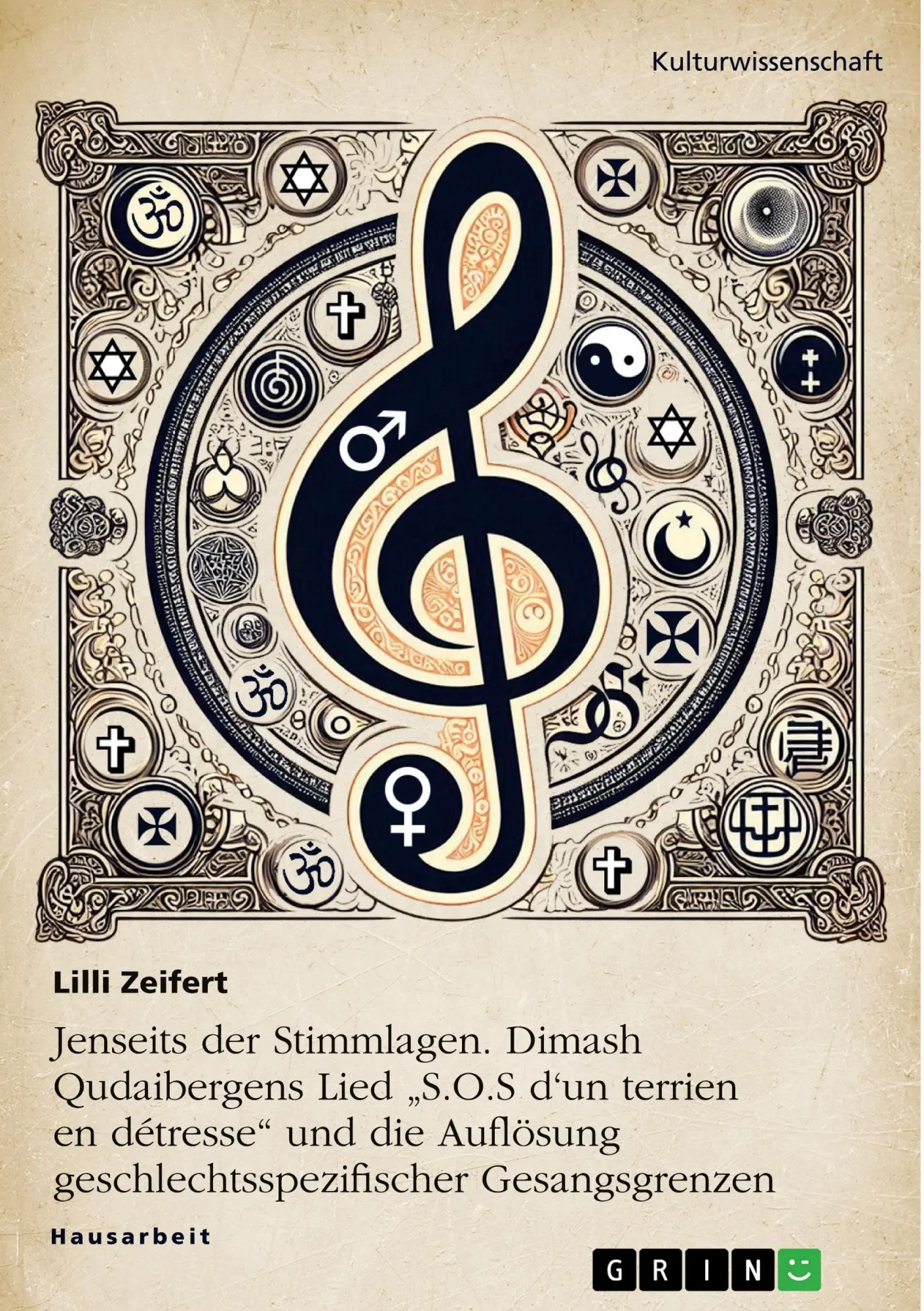 Cover: 9783389125212 | Jenseits der Stimmlagen. Dimash Qudaibergens Lied "S.O.S d'un...