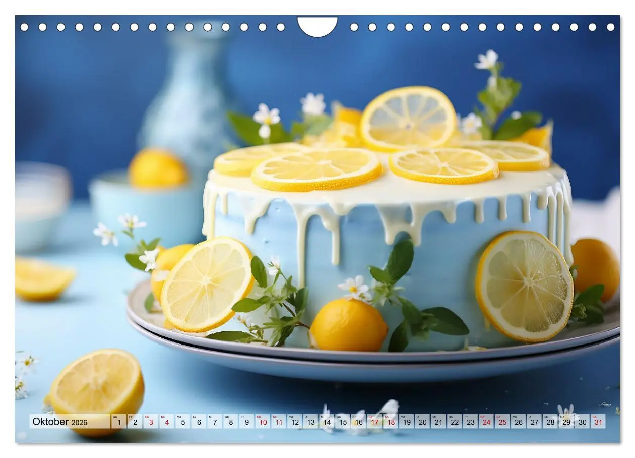Bild: 9783457365212 | Sauer Gelb Lecker (Wandkalender 2026 DIN A4 quer), CALVENDO...