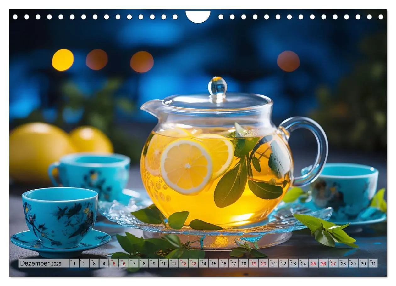 Bild: 9783457365212 | Sauer Gelb Lecker (Wandkalender 2026 DIN A4 quer), CALVENDO...