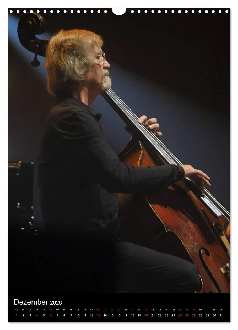 Bild: 9783516455212 | Jazz Momente - Kalender 2026 - (Wandkalender 2026 DIN A3 hoch),...