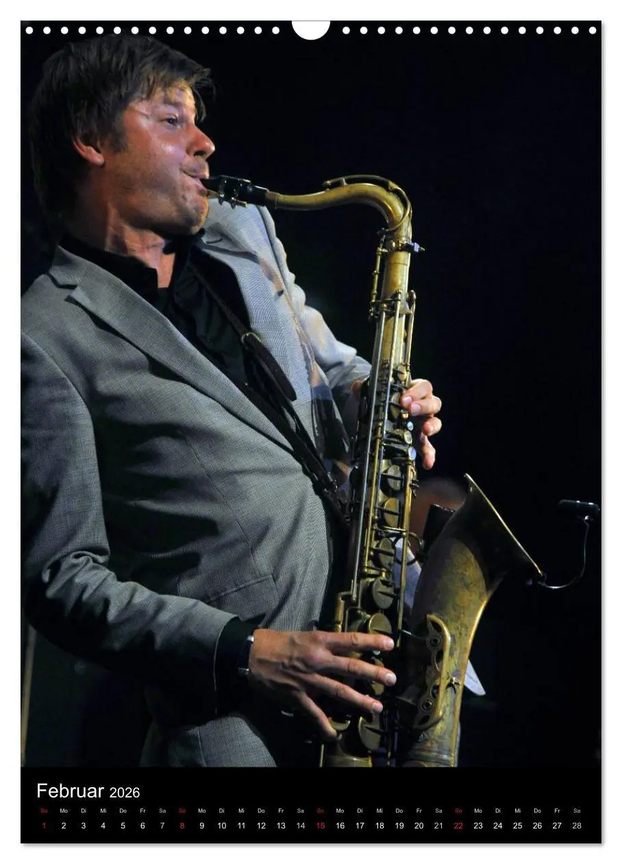 Bild: 9783516455212 | Jazz Momente - Kalender 2026 - (Wandkalender 2026 DIN A3 hoch),...