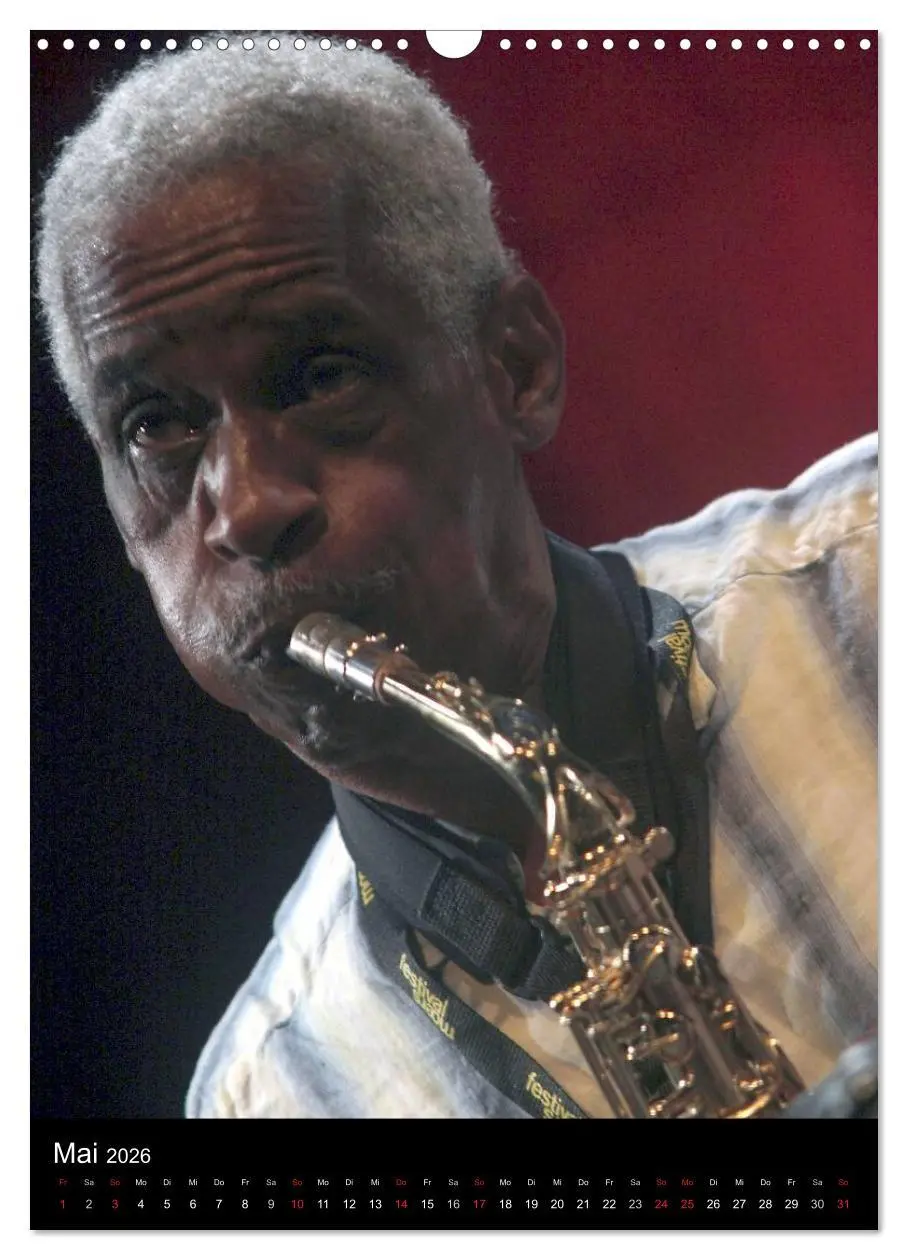 Bild: 9783516455212 | Jazz Momente - Kalender 2026 - (Wandkalender 2026 DIN A3 hoch),...