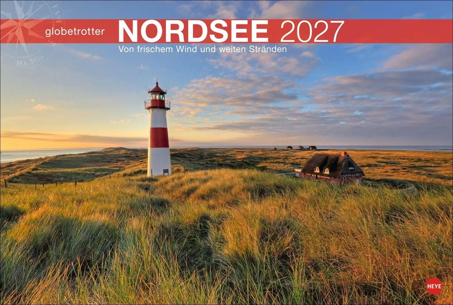 Cover: 9783756415212 | Nordsee Globetrotter Kalender 2027 - Von frischem Wind und weiten...