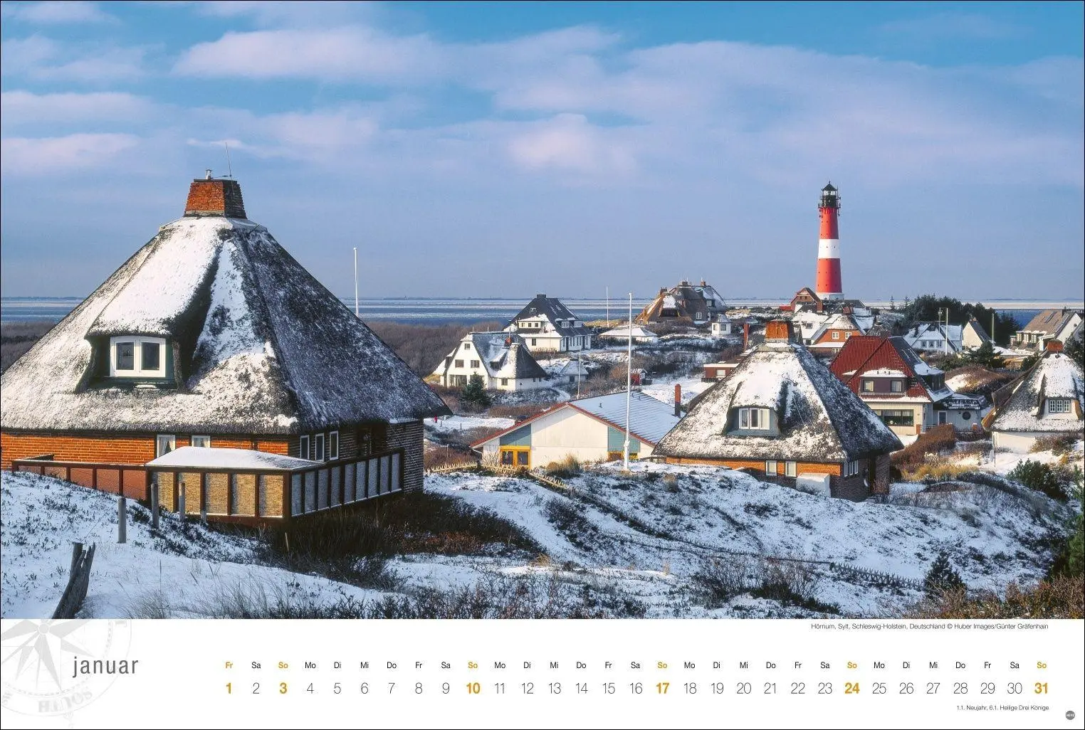 Bild: 9783756415212 | Nordsee Globetrotter Kalender 2027 - Von frischem Wind und weiten...