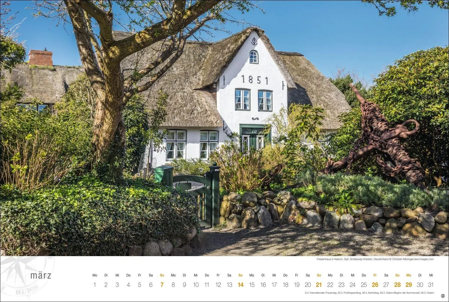 Bild: 9783756415212 | Nordsee Globetrotter Kalender 2027 - Von frischem Wind und weiten...