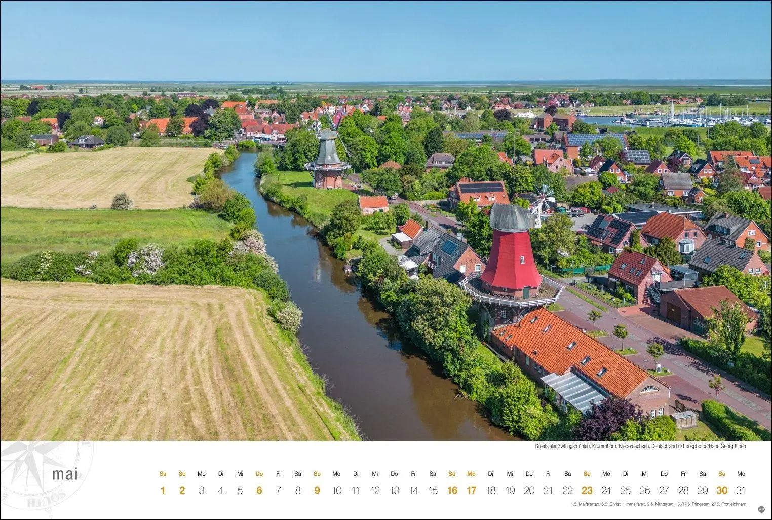 Bild: 9783756415212 | Nordsee Globetrotter Kalender 2027 - Von frischem Wind und weiten...