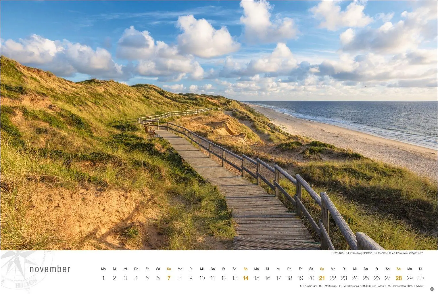 Bild: 9783756415212 | Nordsee Globetrotter Kalender 2027 - Von frischem Wind und weiten...