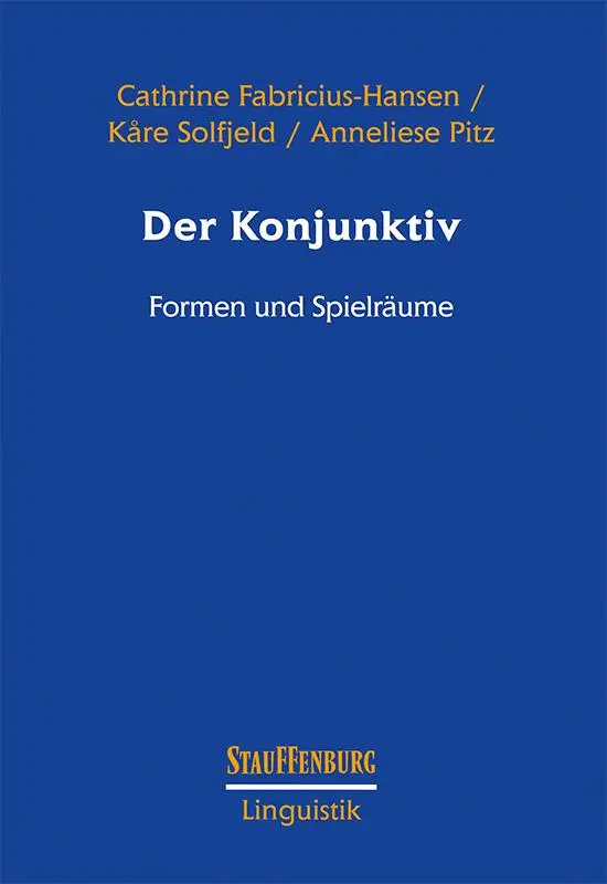 Cover: 9783958095212 | Der Konjunktiv | Formen und Spielräume | Fabricius-Hansen (u. a.)