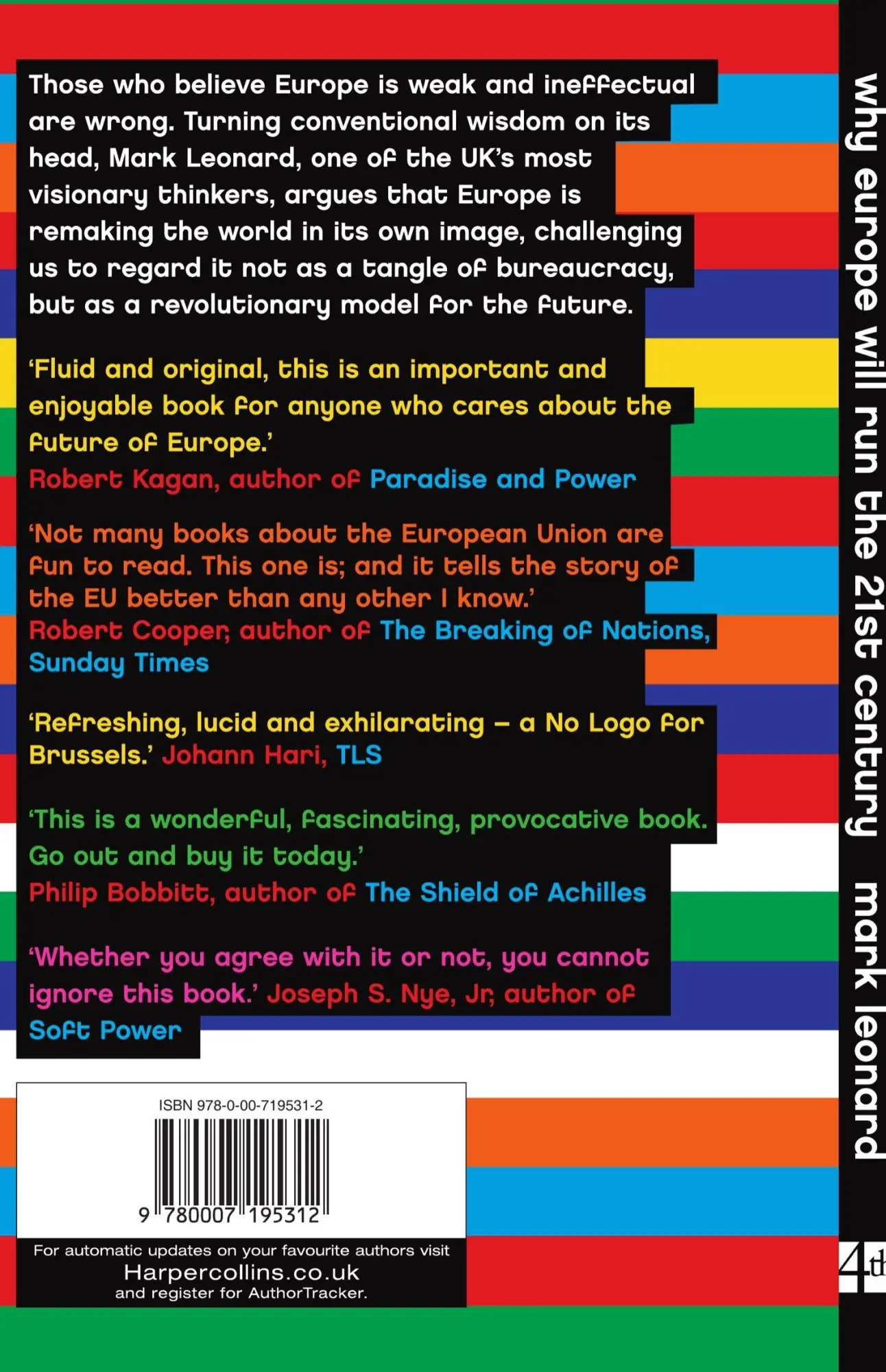 Rückseite: 9780007195312 | Why Europe Will Run the 21st Century | Mark Leonard | Taschenbuch