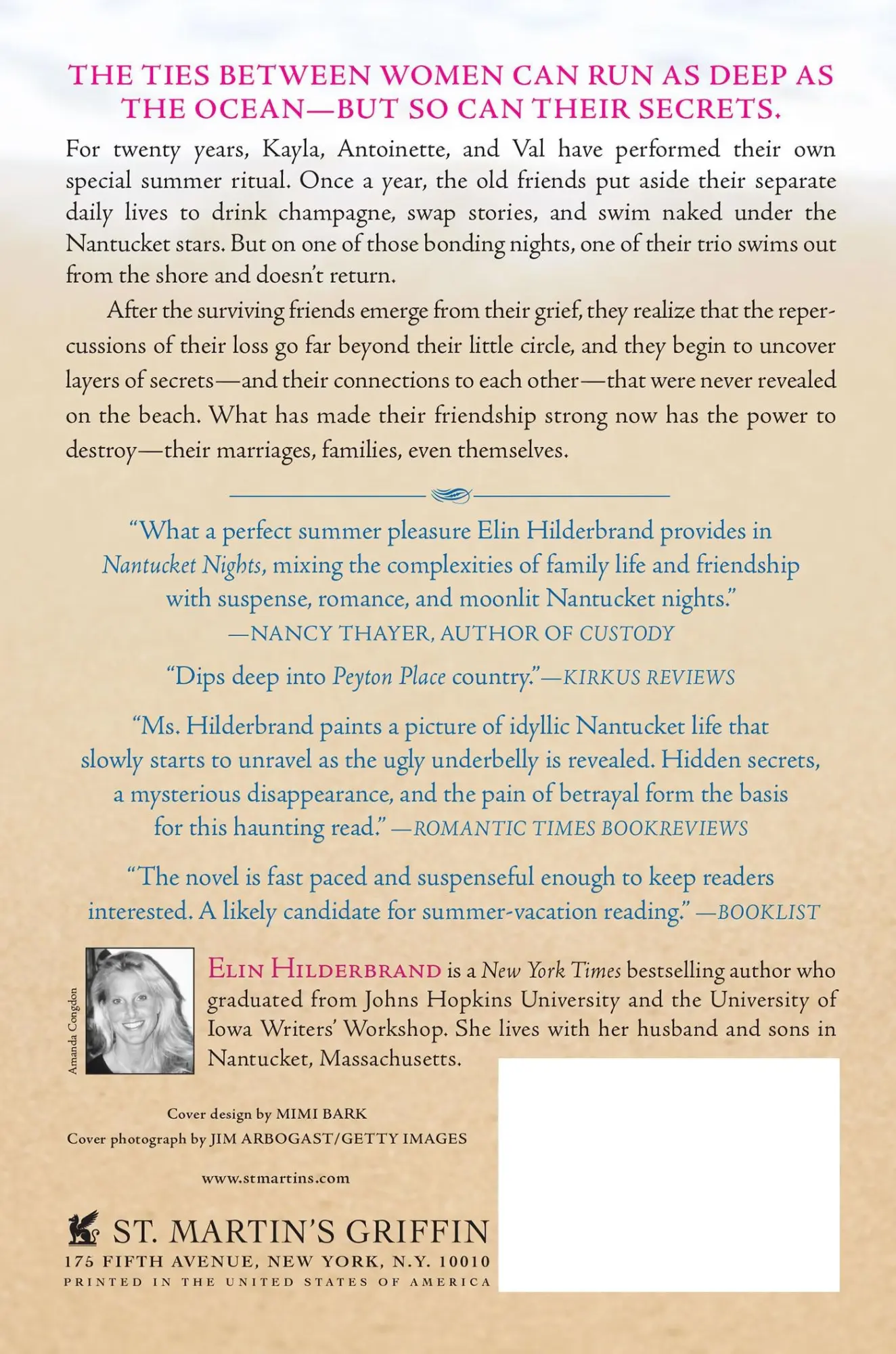 Rückseite: 9780312565312 | Nantucket Nights | Elin Hilderbrand | Taschenbuch | Englisch | 2009