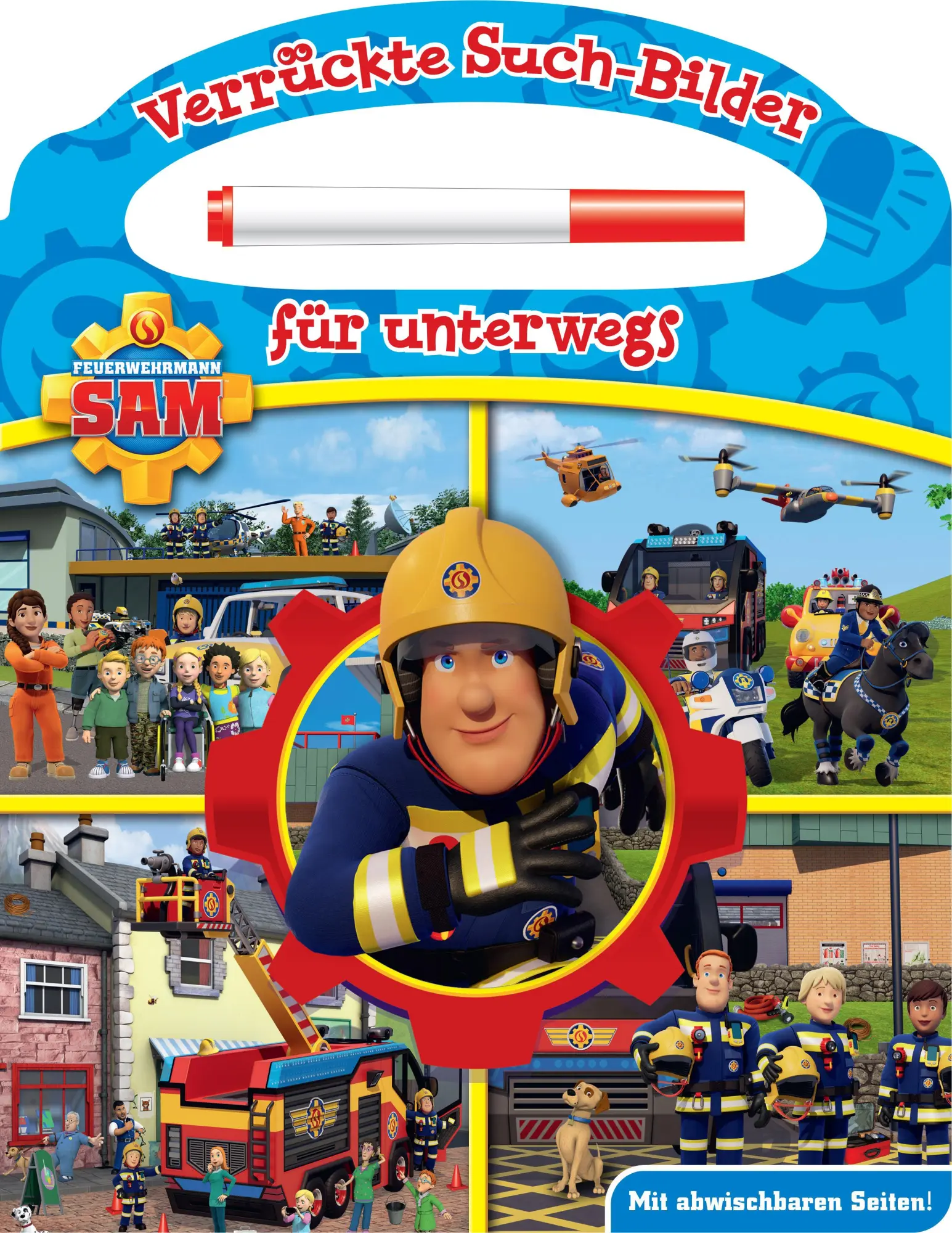 Cover: 9781503775312 | Feuerwehrmann Sam - Verrückte Such-Bilder für unterwegs -...