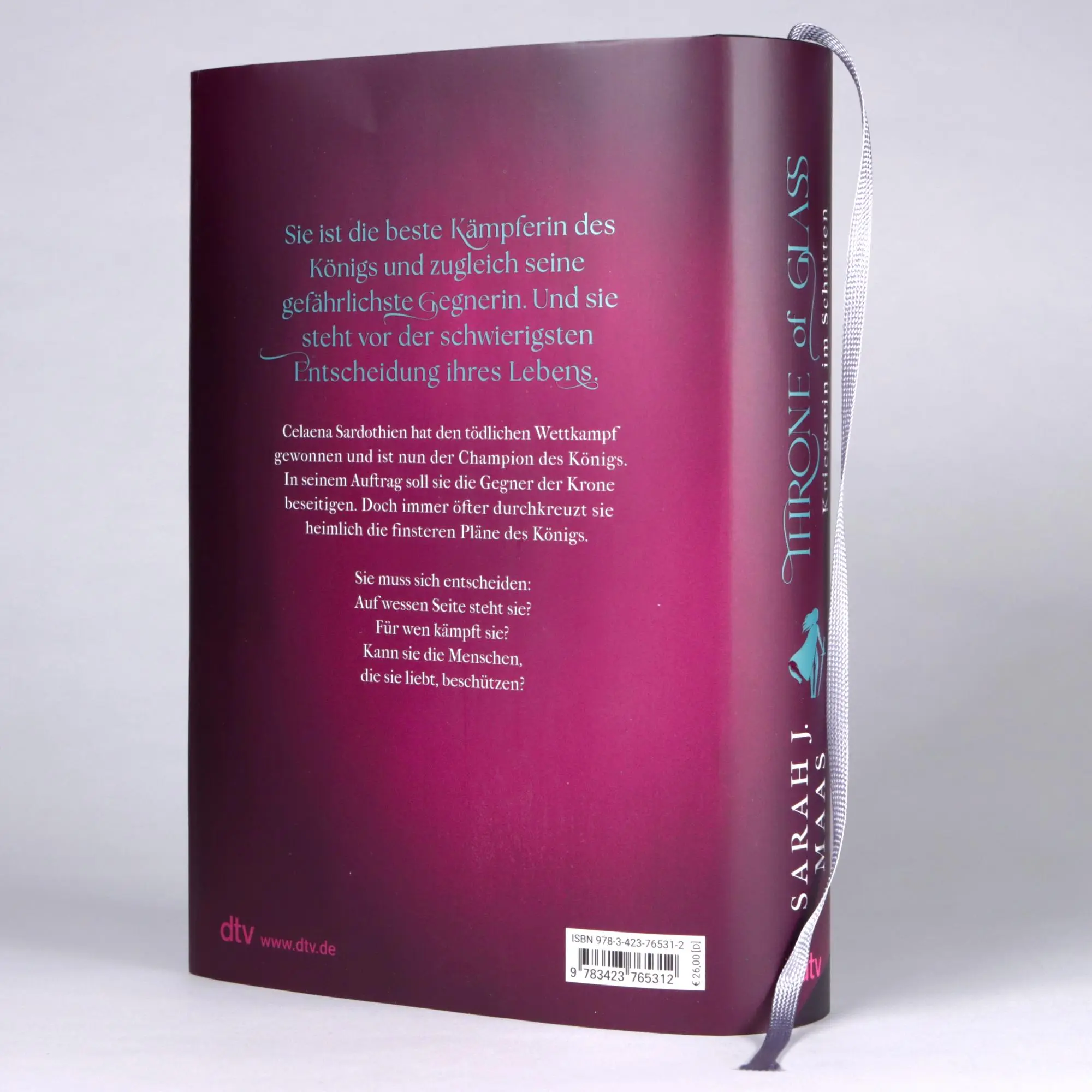 Bild: 9783423765312 | Throne of Glass - Kriegerin im Schatten | Sarah J. Maas | Buch | 2025