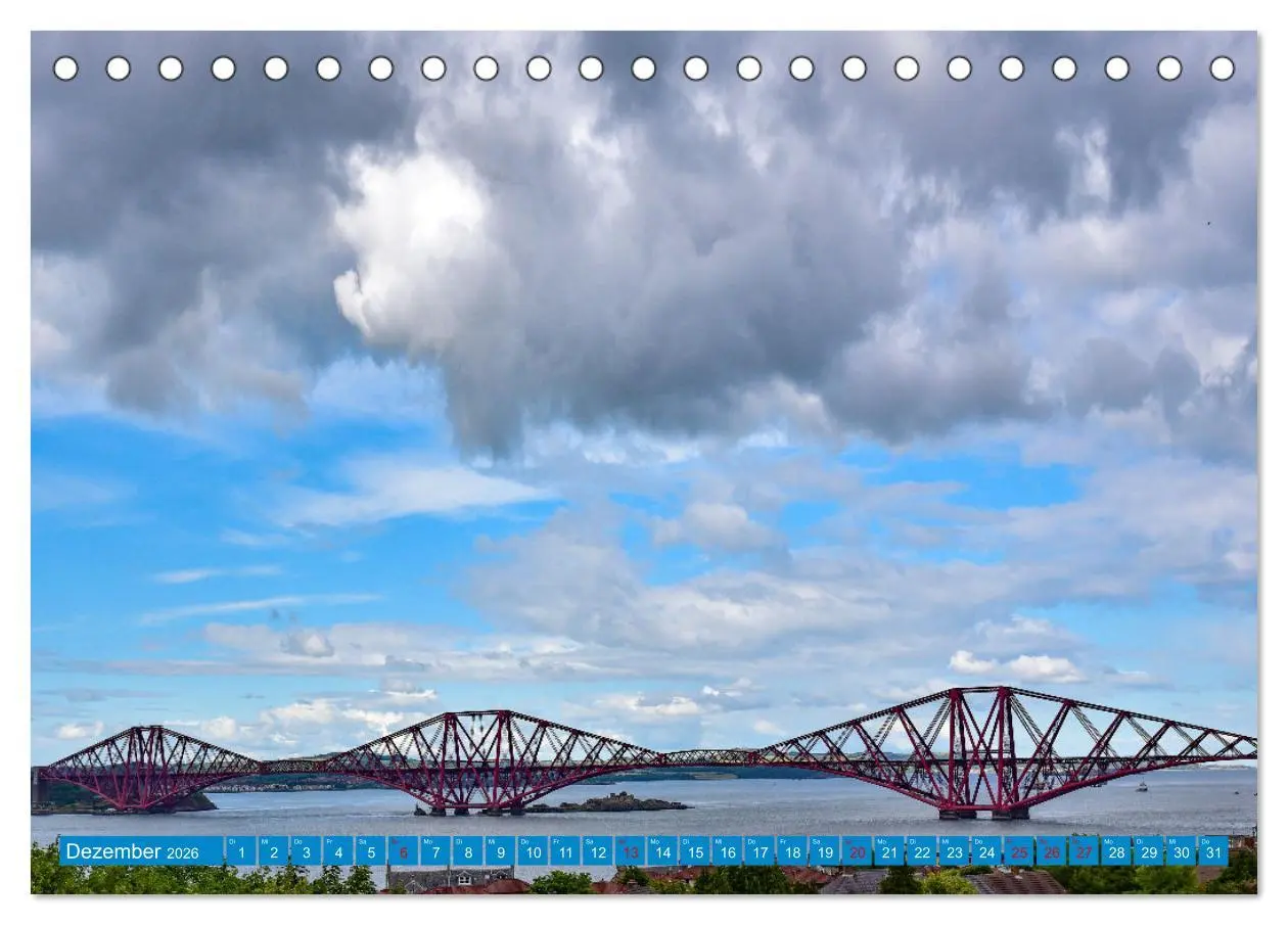 Bild: 9783457425312 | Postkartenmotive aus Edinburgh (Tischkalender 2026 DIN A5 quer),...