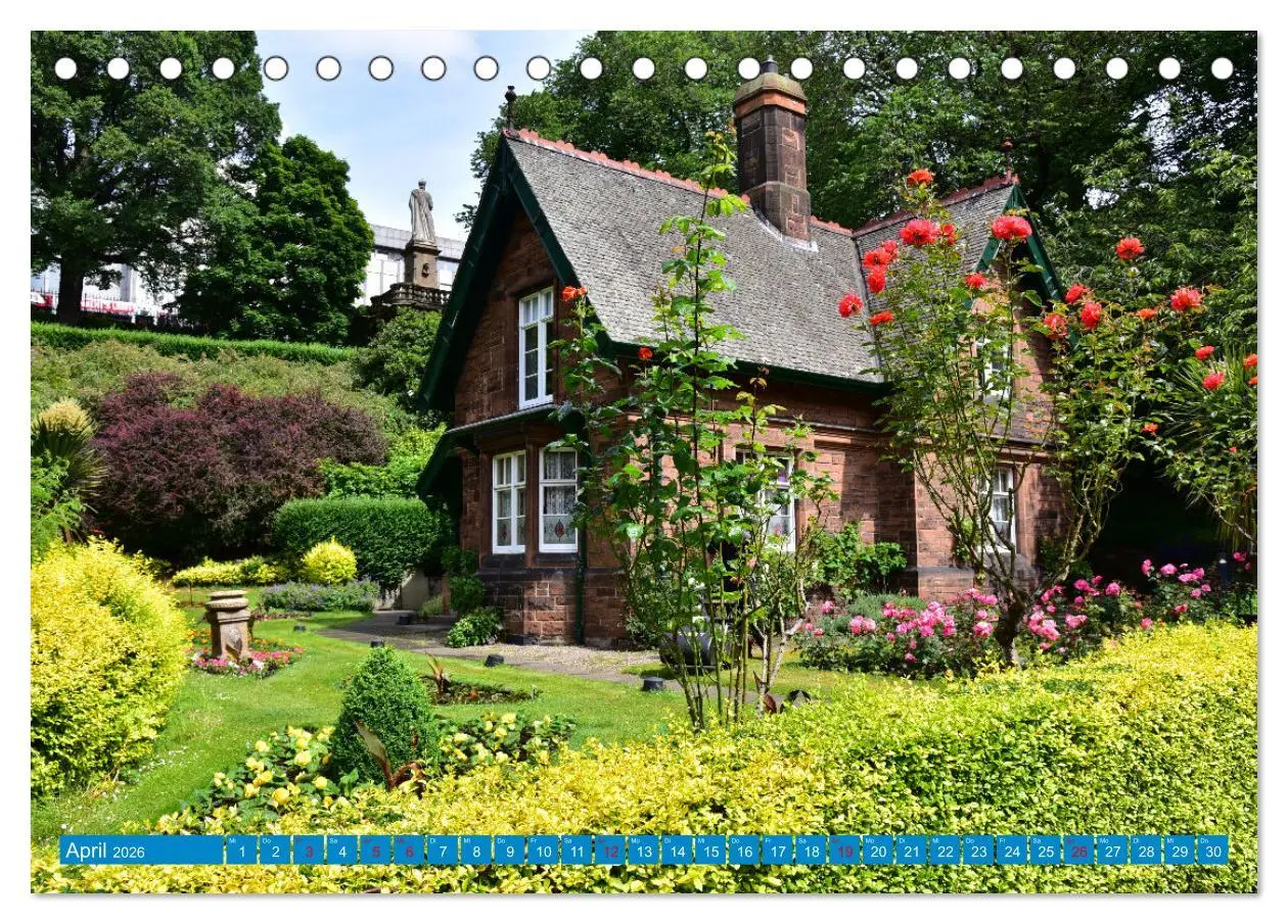 Bild: 9783457425312 | Postkartenmotive aus Edinburgh (Tischkalender 2026 DIN A5 quer),...