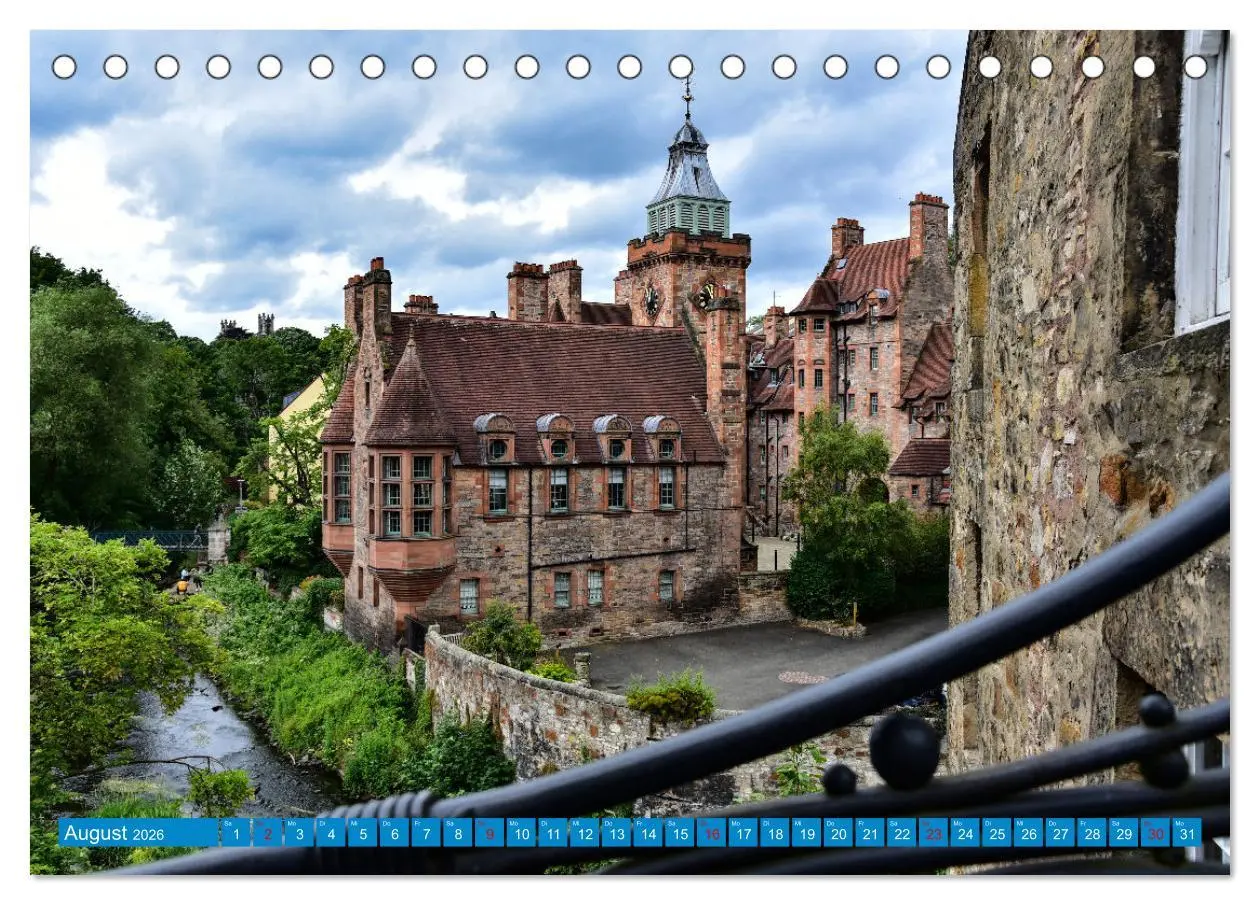 Bild: 9783457425312 | Postkartenmotive aus Edinburgh (Tischkalender 2026 DIN A5 quer),...