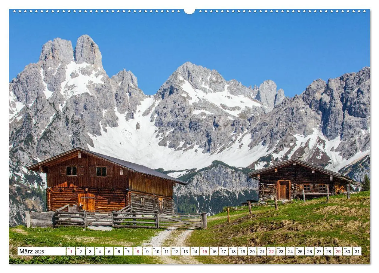 Bild: 9783457735312 | Grüße aus Filzmoos (Wandkalender 2026 DIN A2 quer), CALVENDO...